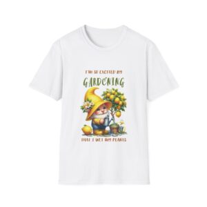 Excited by Gardening (USA Version) - Unisex Softstyle T-Shirt
